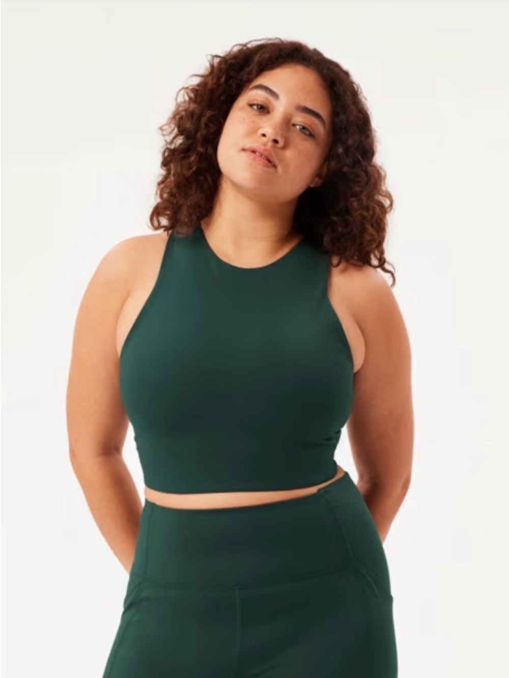 girlfriend Moss Dylan Tank Sports Bra